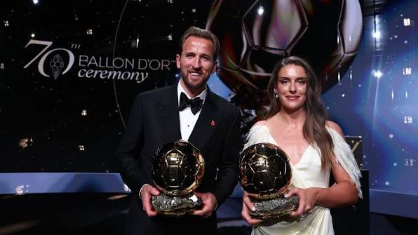 Harry Kane and Alexia Putellas scooped the top awards
